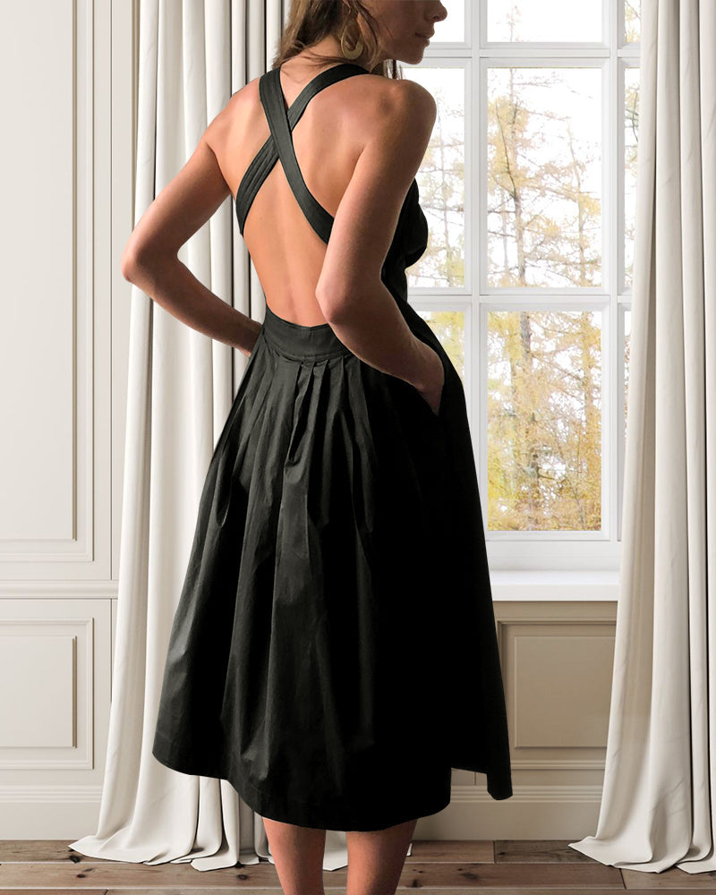 Summer Backless Stylish Dress