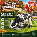 🐄🌿 CowBot Remote-Control Lawn Mower – Rechargeable Electric Cow Mower with Wireless Controller 🎮✂️
