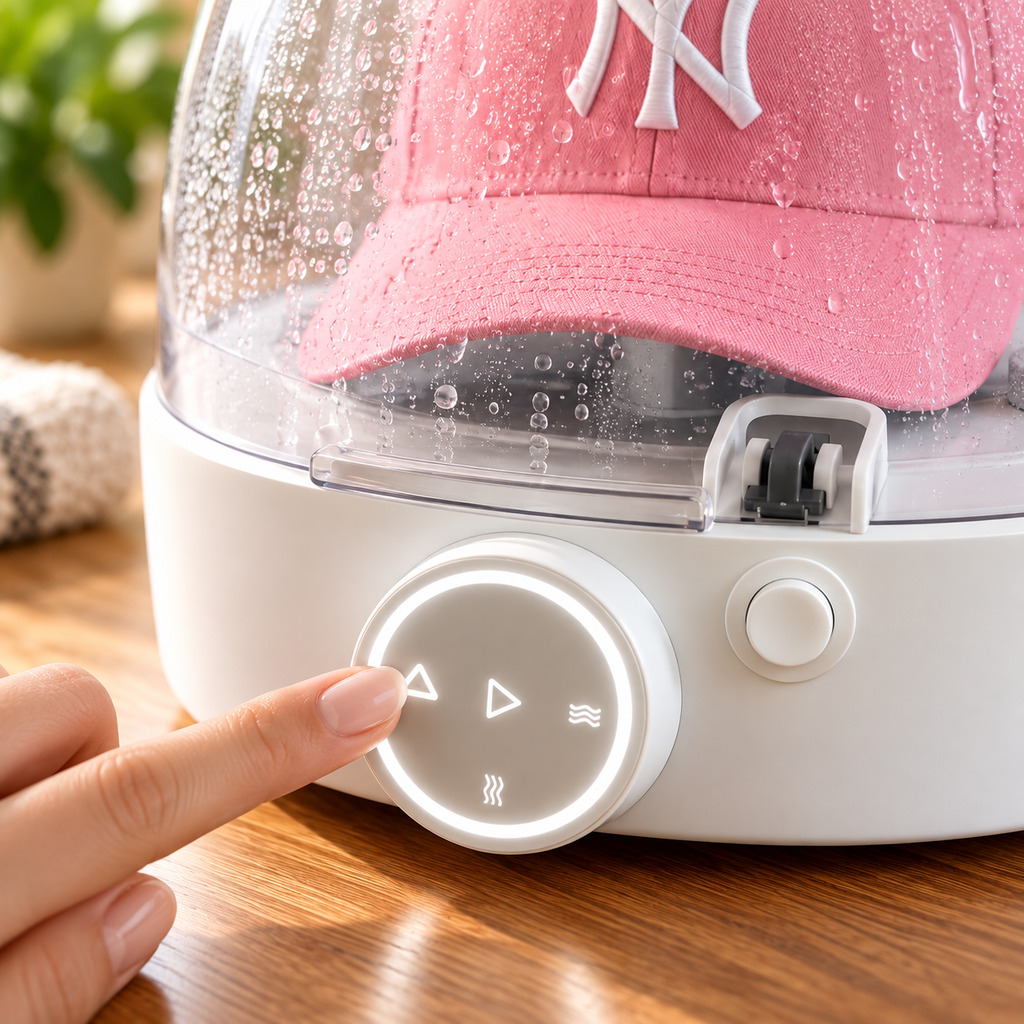 🧢 Smart Hat Washer – Deep Clean & Shape Care Machine