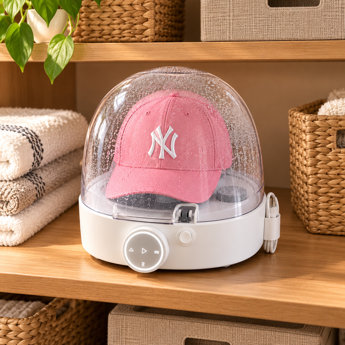 🧢 Smart Hat Washer – Deep Clean & Shape Care Machine